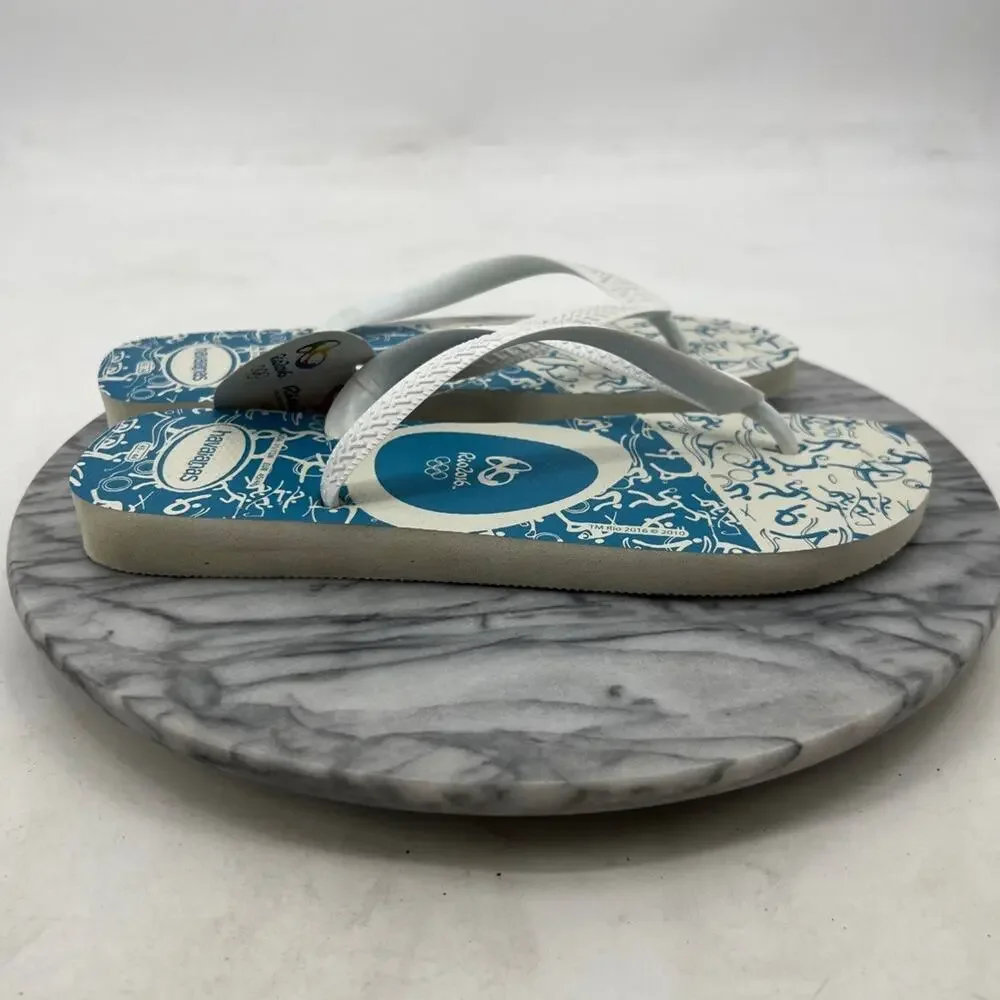 Havaianas Mens 11/12 Sandals Rio‎ 2016 Olympic Games Flip Flops Beach Pool Thong